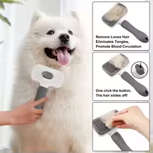 Velour Self-Cleaning Slicker Brush